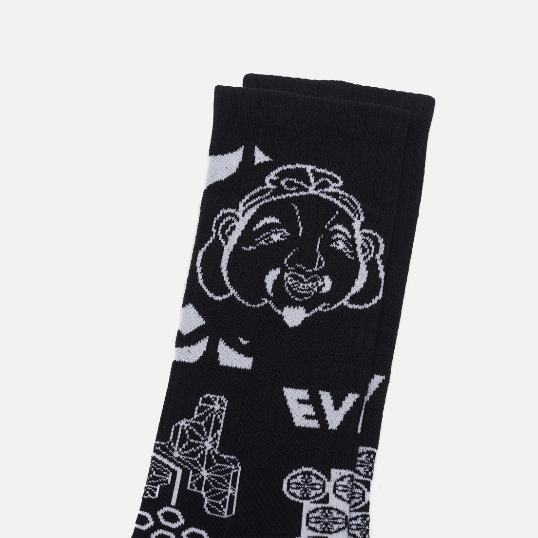 Evisu Носки Heritage Dermatoglyphic Jacquard Long