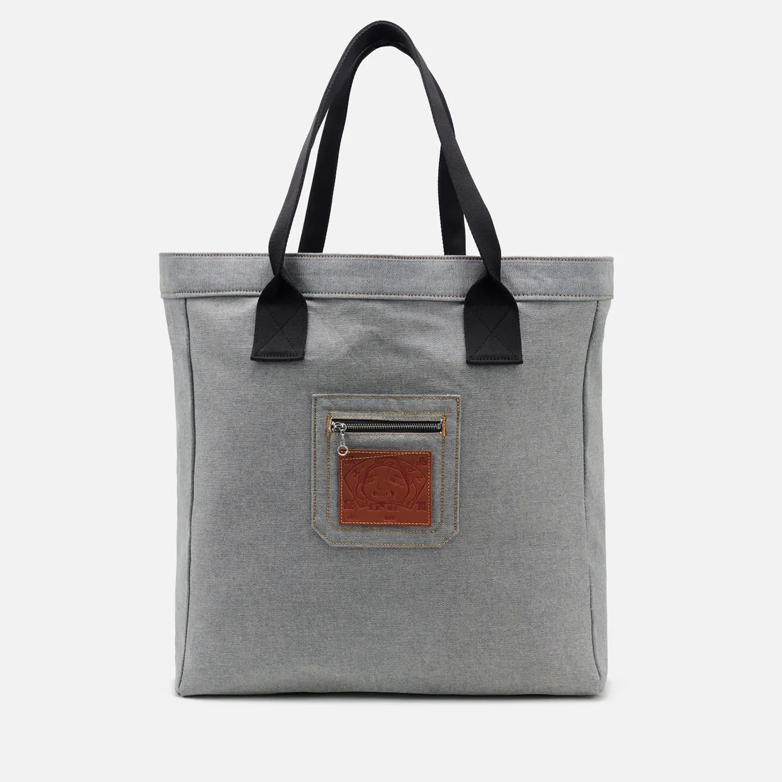 Evisu Сумка Heritage Godhead Jacquard Denim Tote