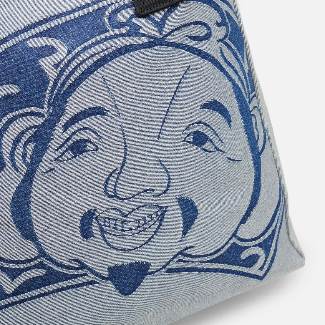 Evisu Сумка Heritage Godhead Jacquard Denim Tote