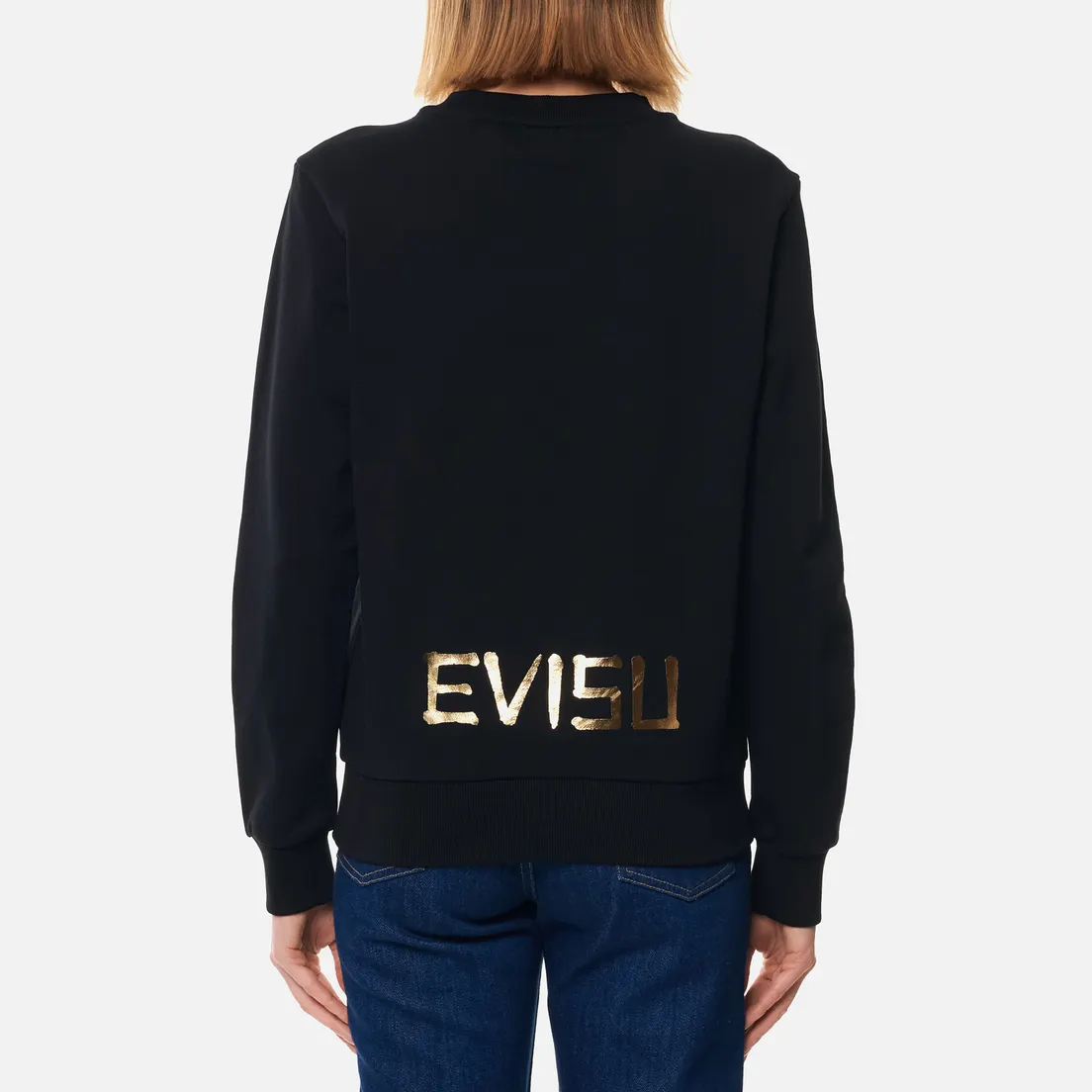 Evisu Женская толстовка Brocade Inserted Seagull