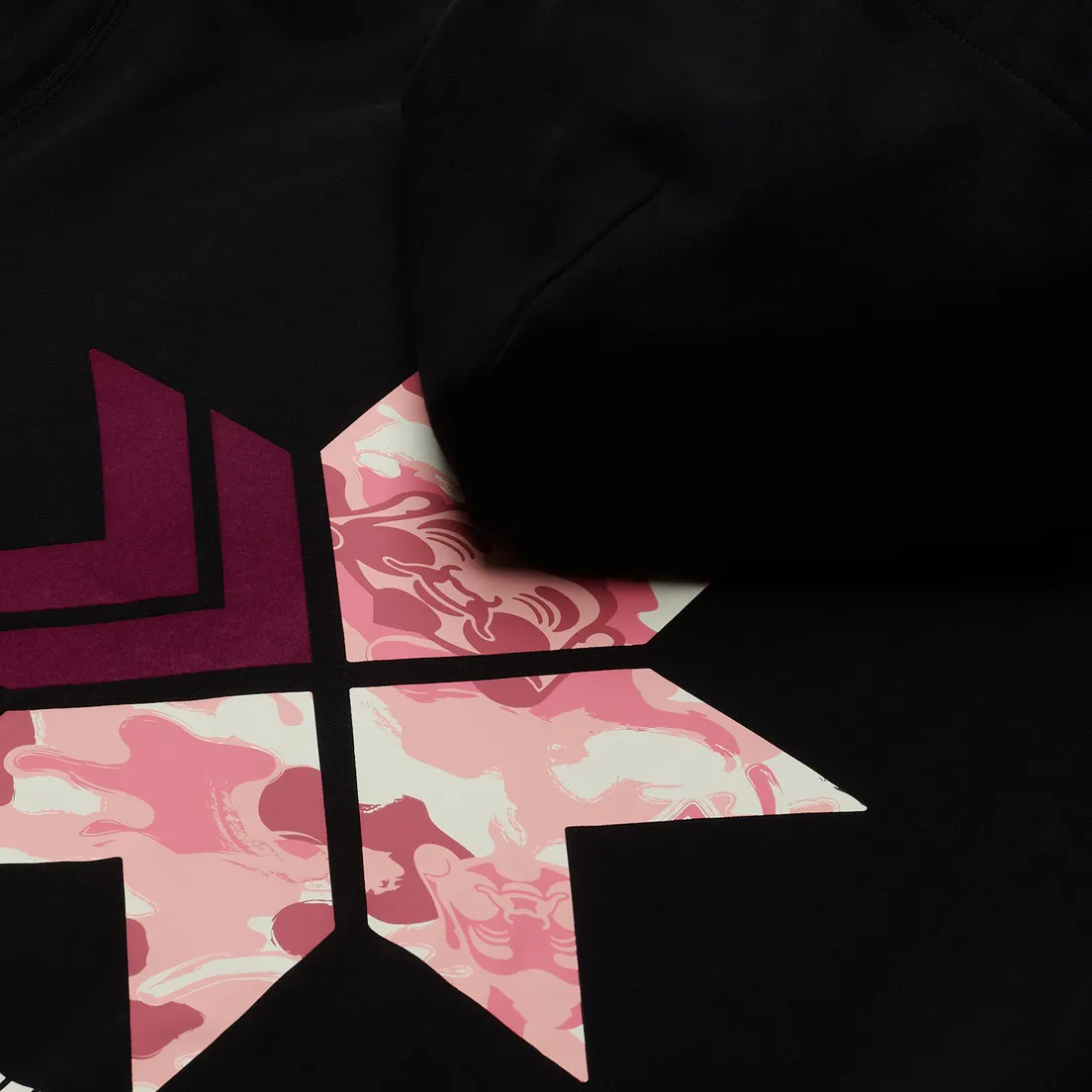 Evisu Женская толстовка Heritage Camo Printed Hooded Tunic