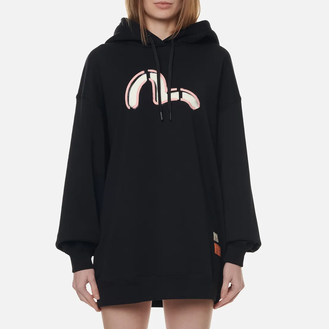 Evisu Женская толстовка Heritage Camo Printed Hooded Tunic
