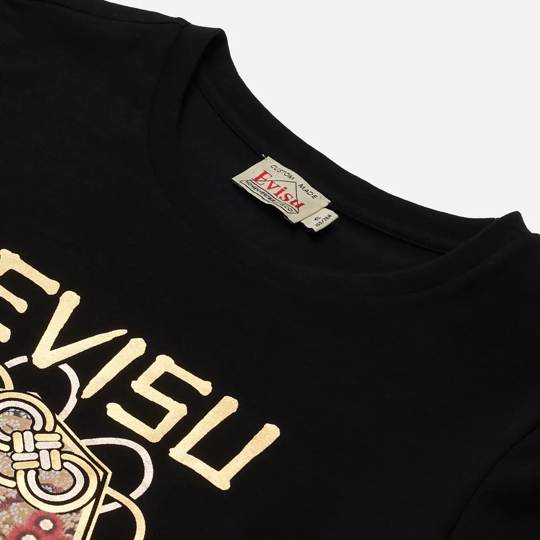 Evisu Женская футболка Brocade Printed