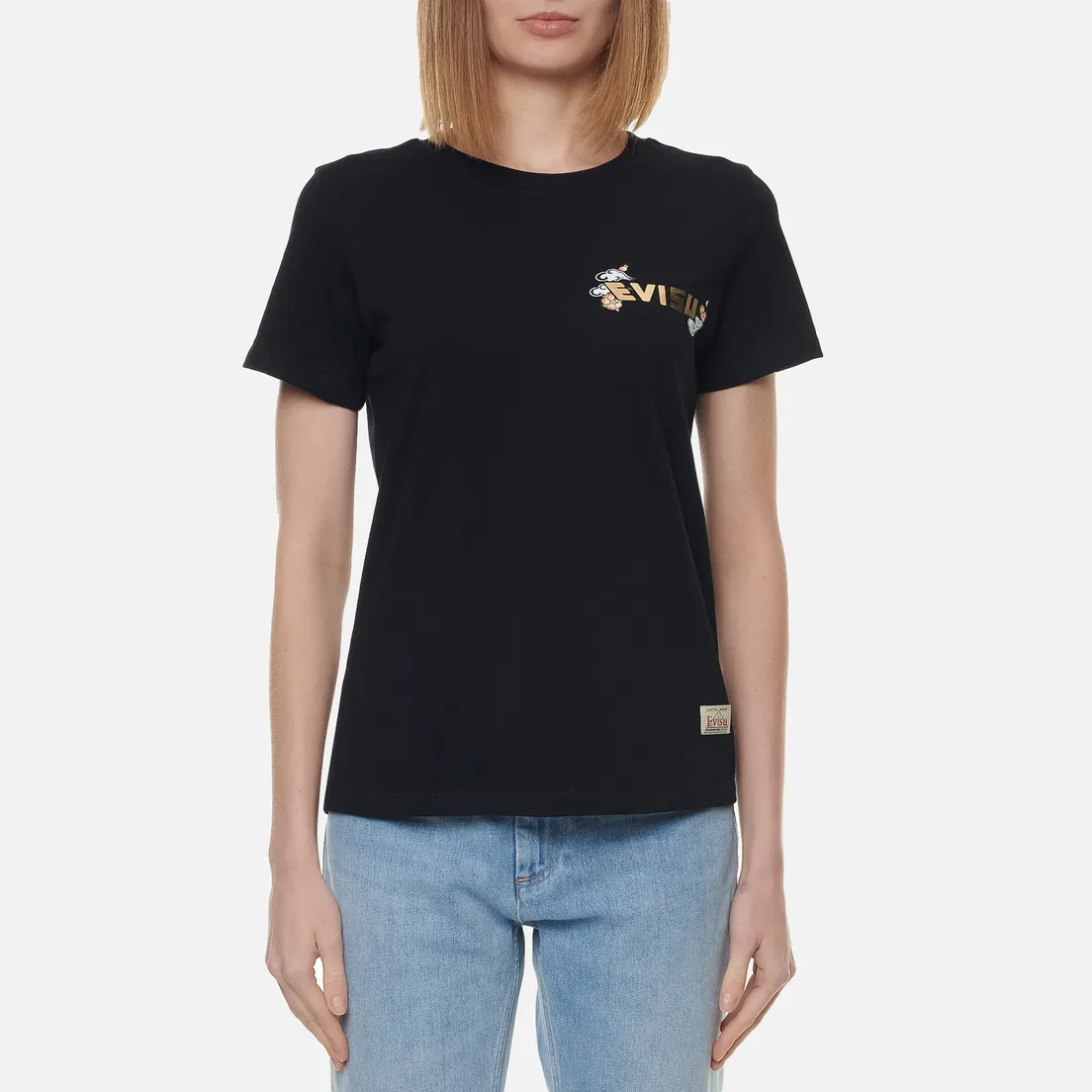 Evisu Женская футболка Printed Daicock