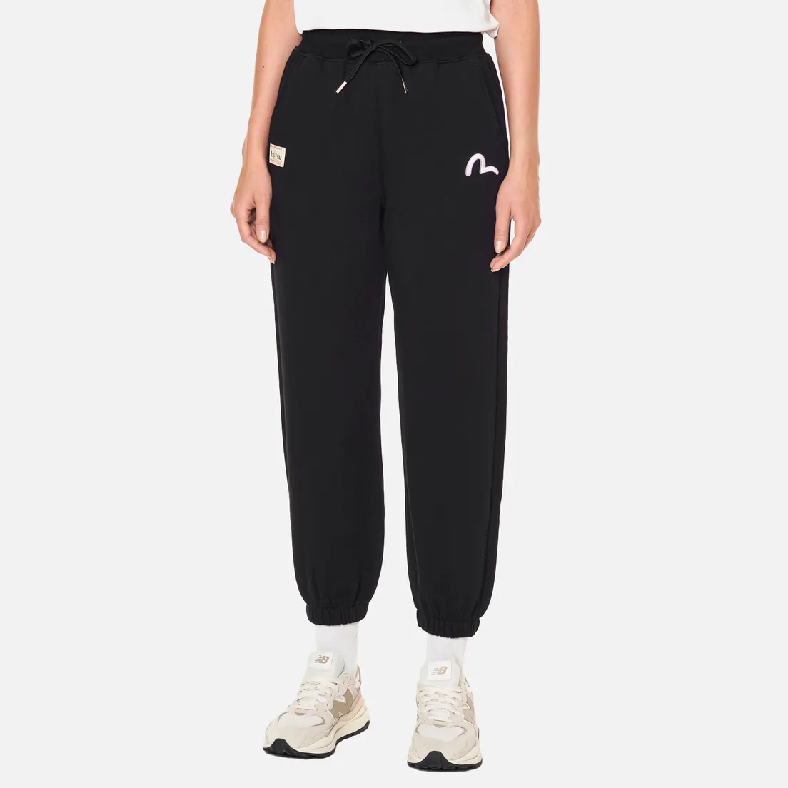 Evisu Женские брюки Embroidered Daruma