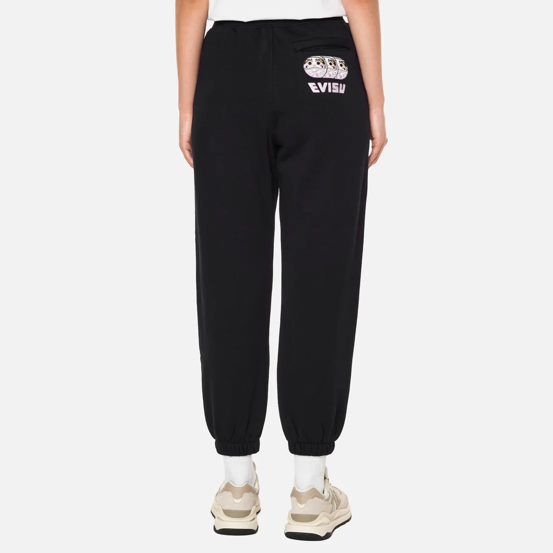 Evisu Женские брюки Embroidered Daruma