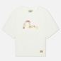 Женская футболка Evisu Daruma All Over Printed Seagull Off White фото - 0