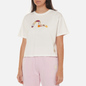 Женская футболка Evisu Daruma All Over Printed Seagull Off White фото - 3