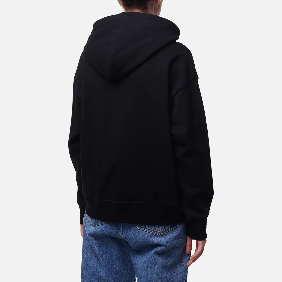 Evisu Женская толстовка Kamon & Floral AO Logo Cropped Hoodie