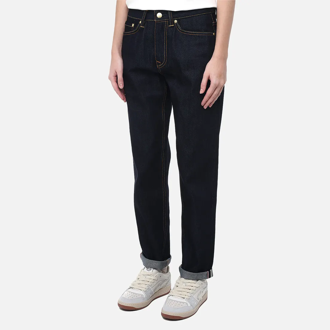 Evisu Женские джинсы Brocade Applique Seagull Relax