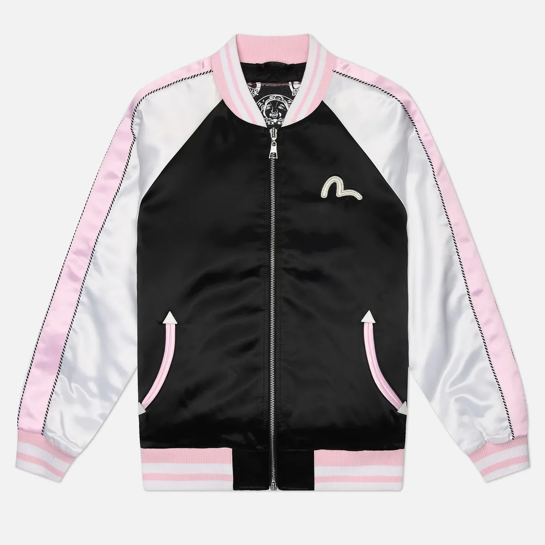 Evisu Женская куртка бомбер Metallic Embroidery Souvenir