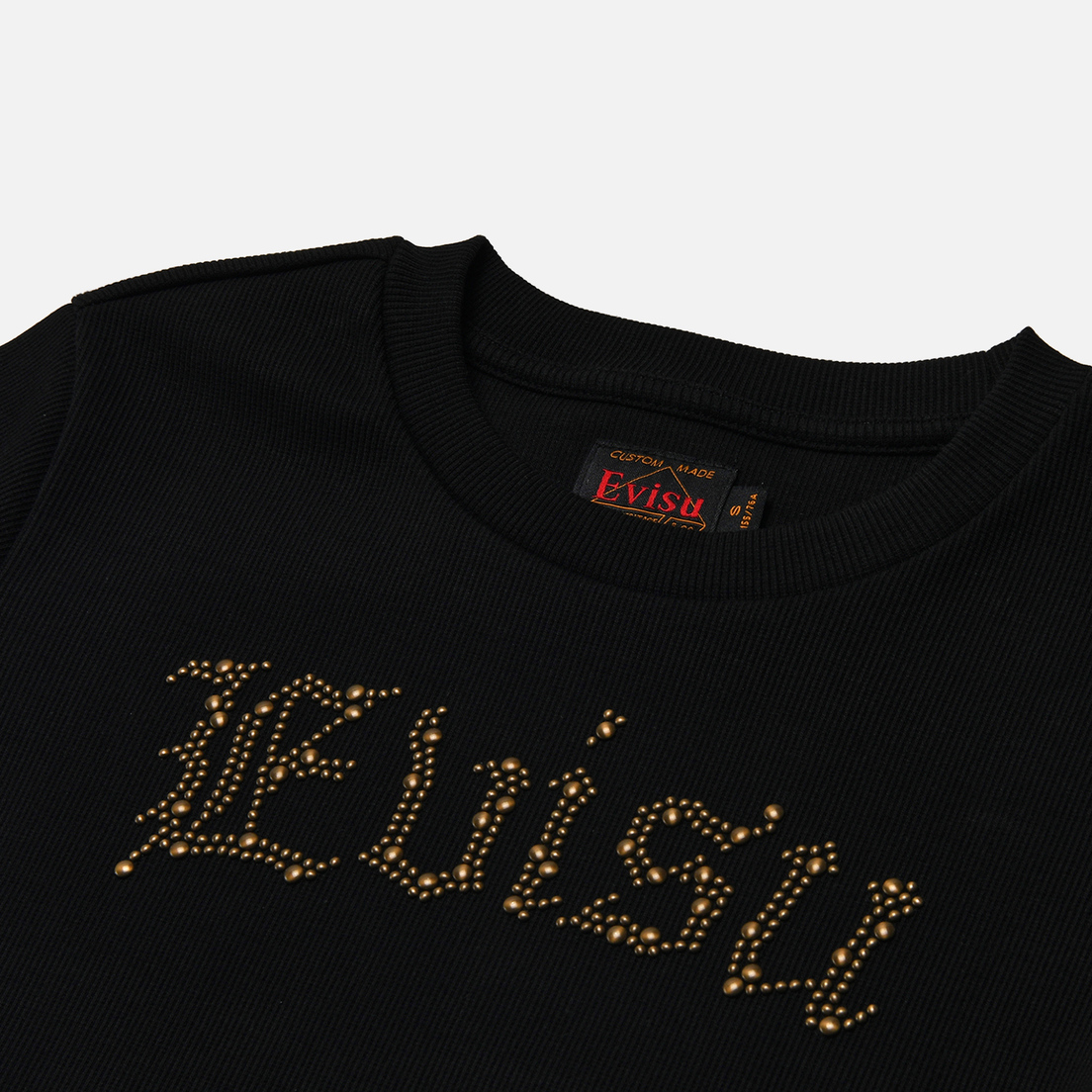 Evisu Женский лонгслив Studs Embellished Logo Regular