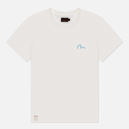 Женская футболка Evisu Lucky Cat Printed, цвет белый, размер S