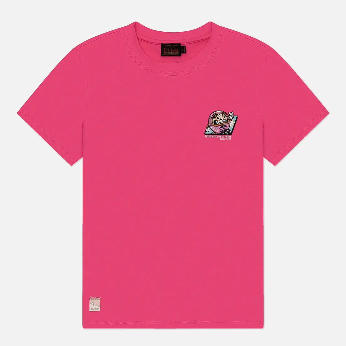 Evisu Женская футболка Daruma Embroidery