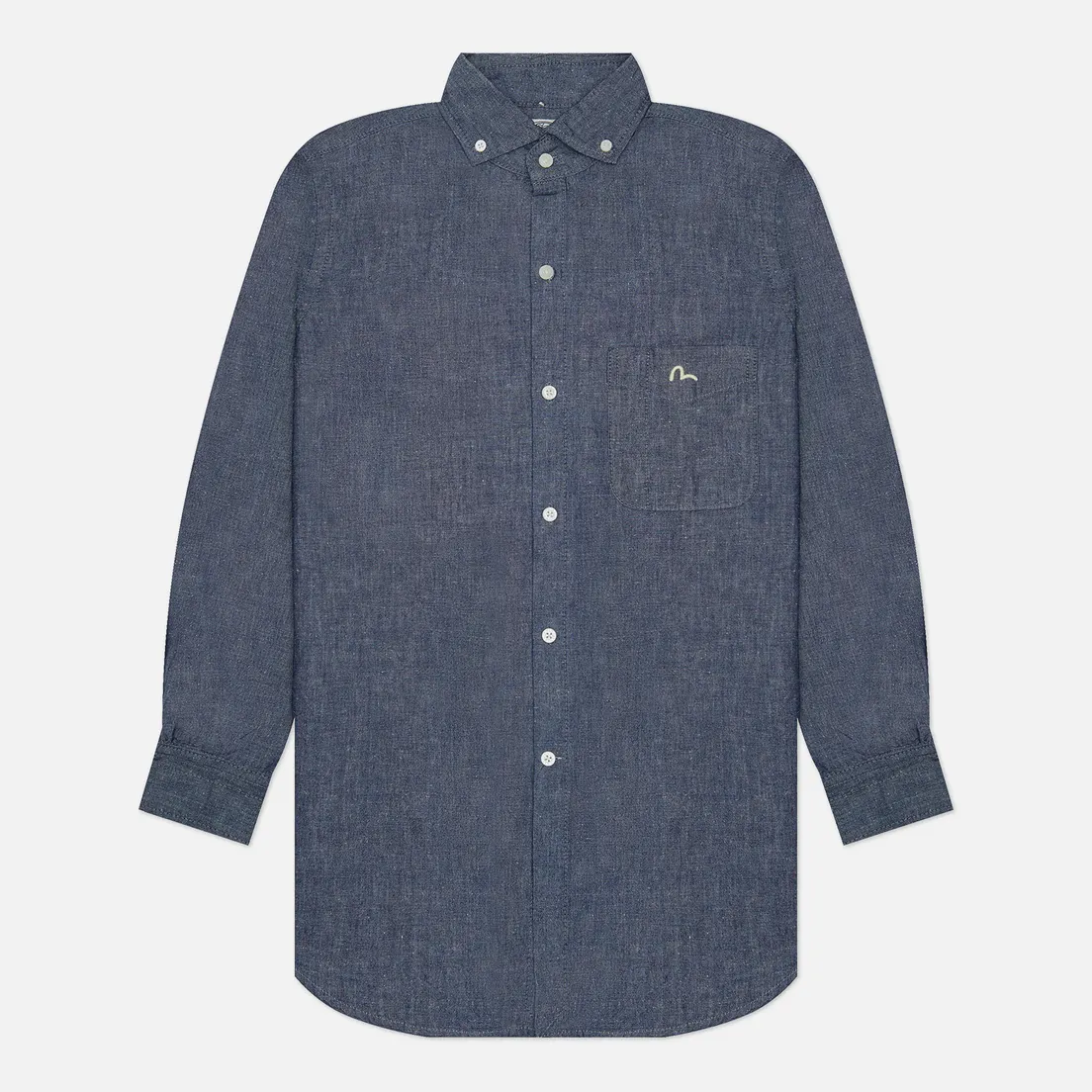 Evisu Мужская рубашка Barcelona Wide Spread Button-Down
