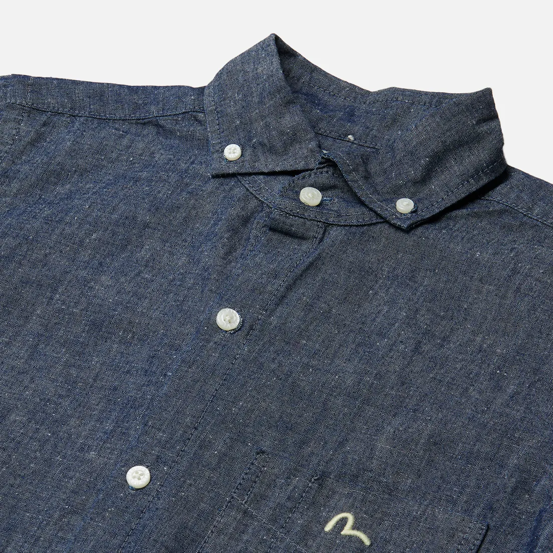 Evisu Мужская рубашка Barcelona Wide Spread Button-Down