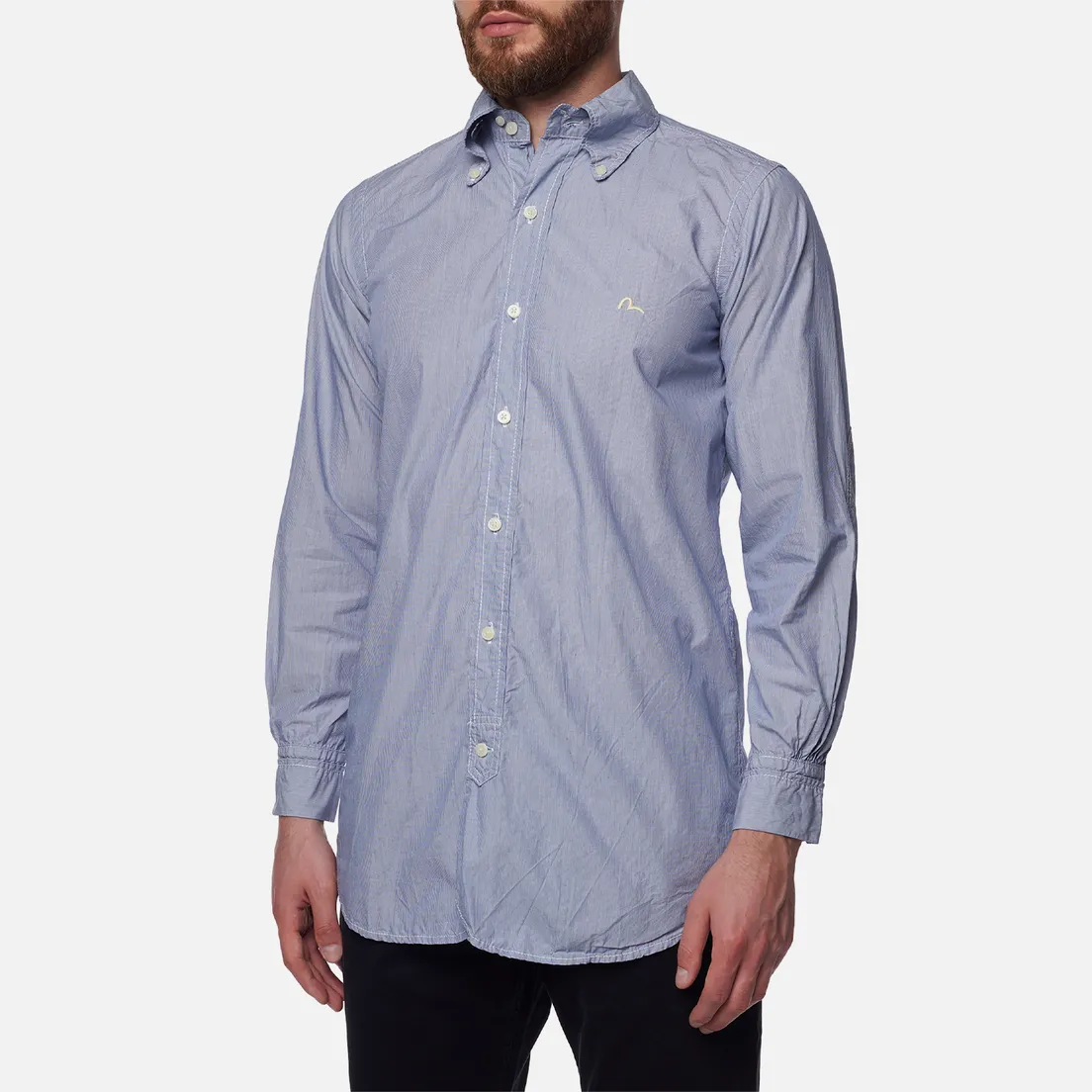 Evisu Мужская рубашка Nashville 3 Button-Down
