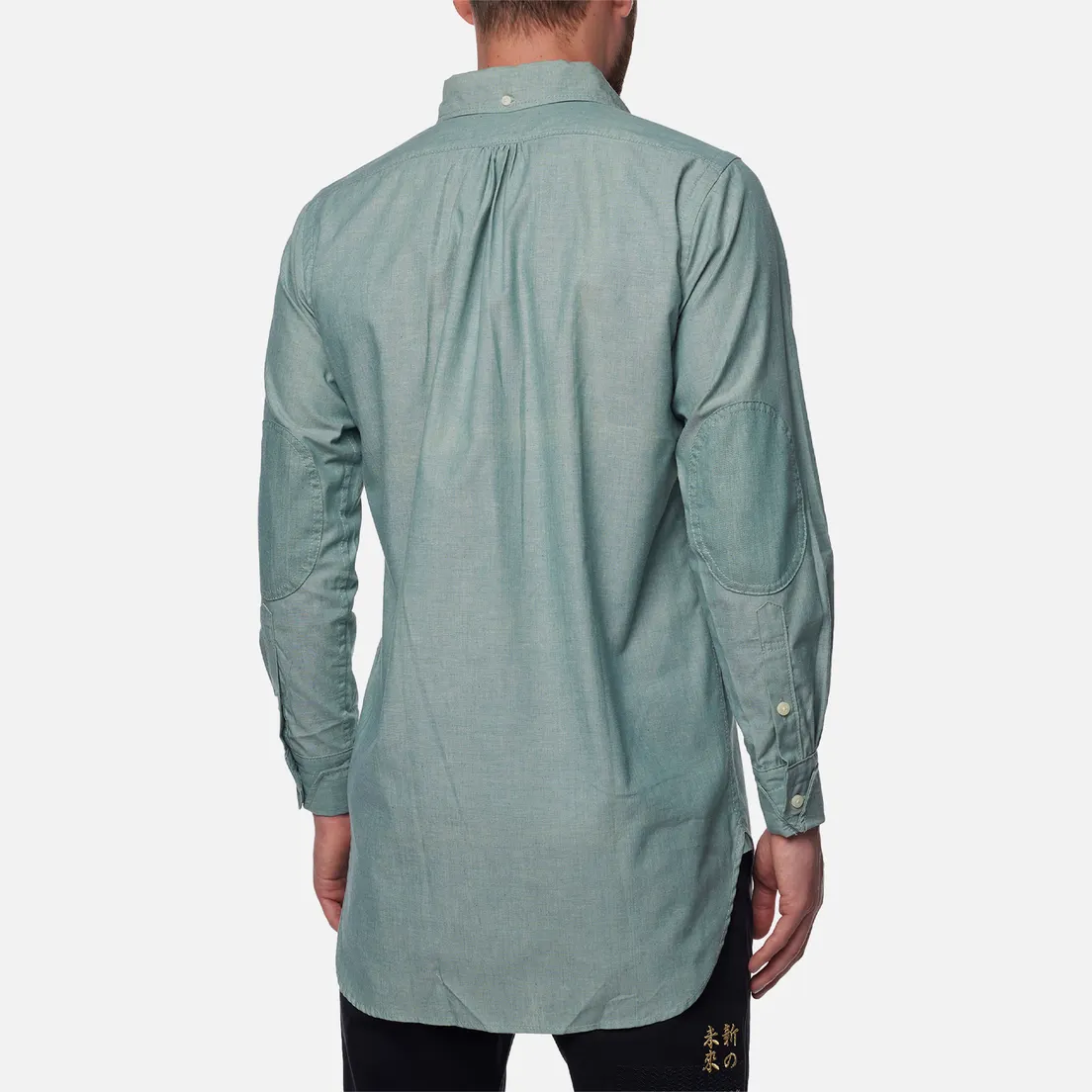 Evisu Мужская рубашка Nashville 3 Button-Down Chambray