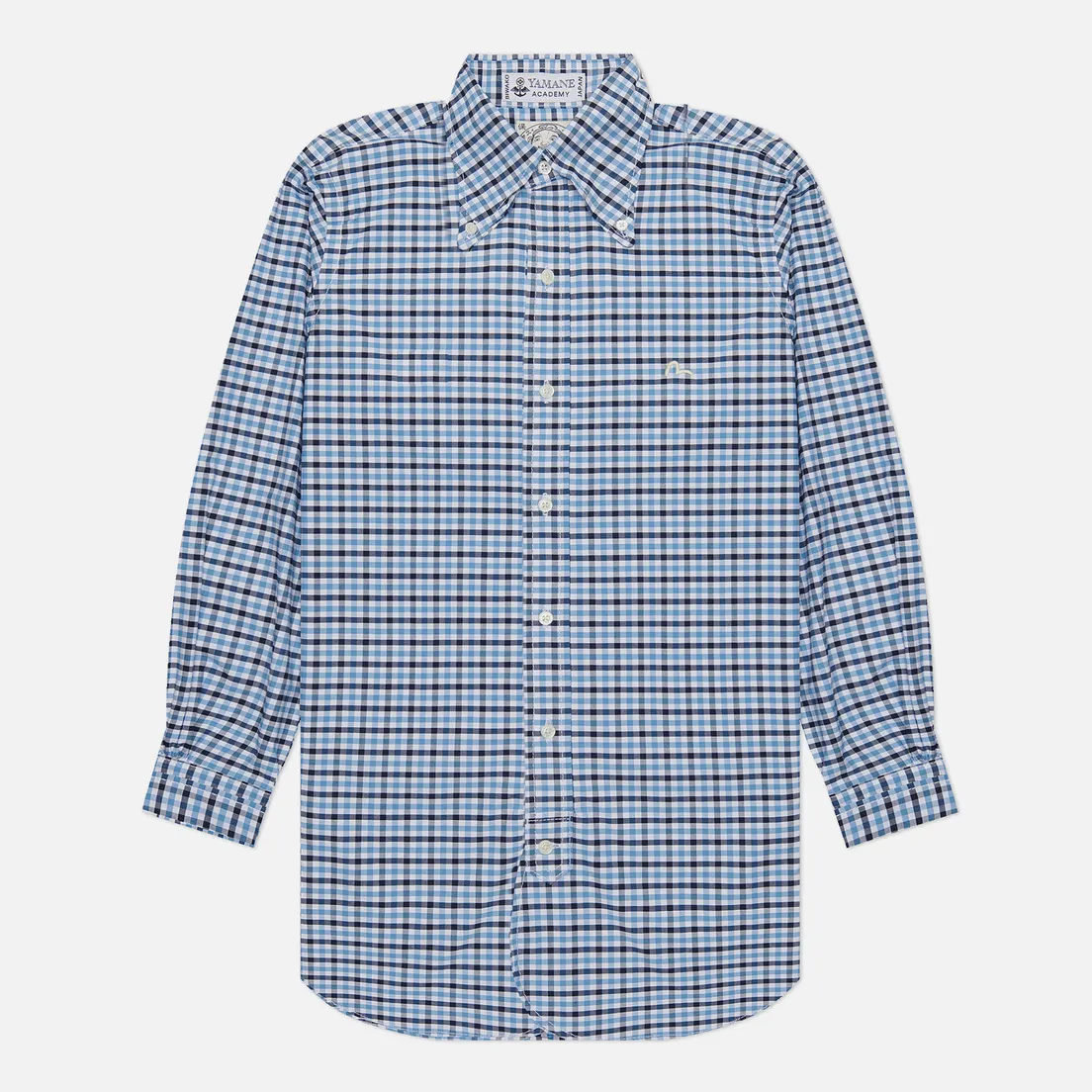 Evisu Мужская рубашка Nashville 3 Button-Down Check