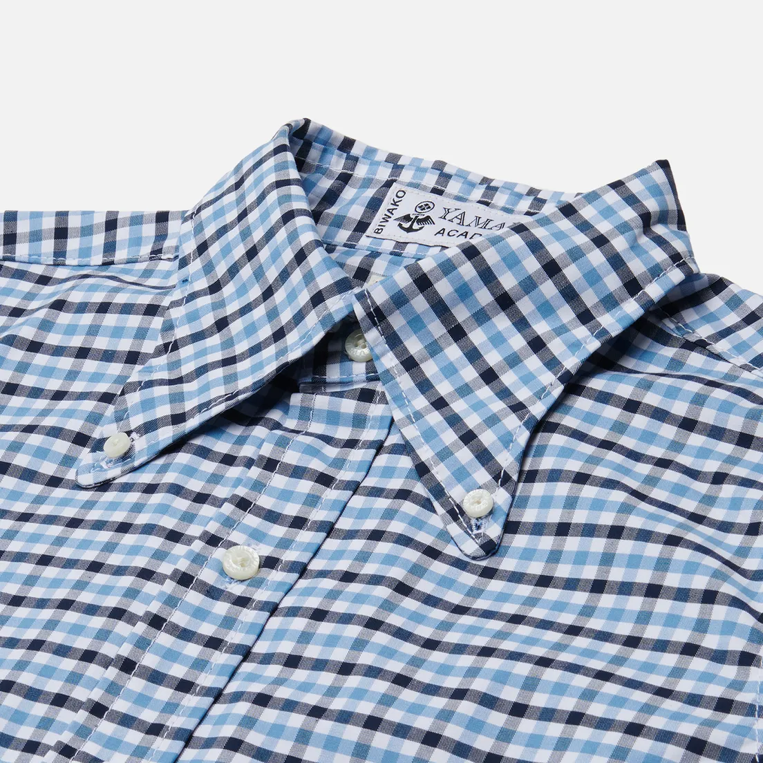 Evisu Мужская рубашка Nashville 3 Button-Down Check
