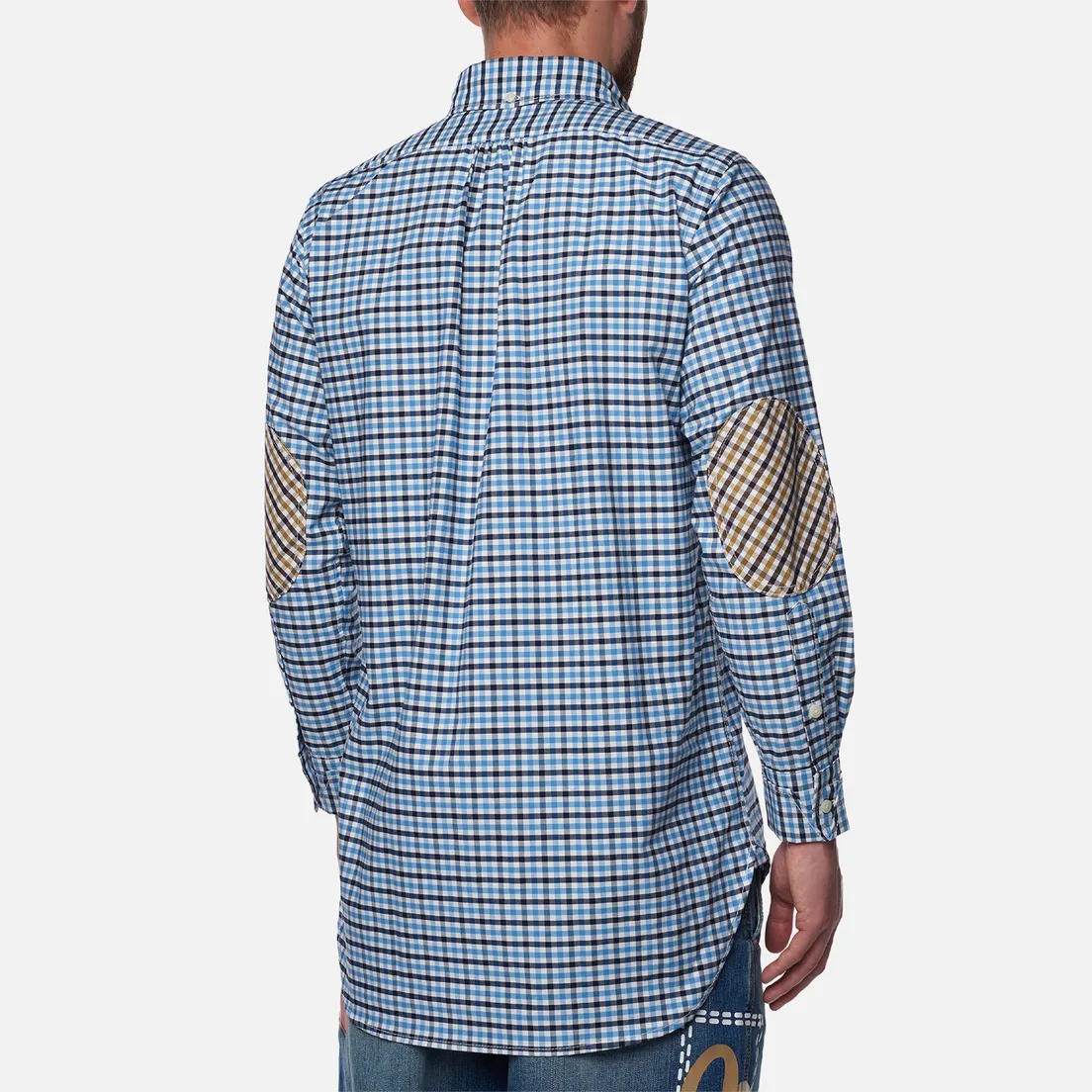 Evisu Мужская рубашка Nashville 3 Button-Down Check