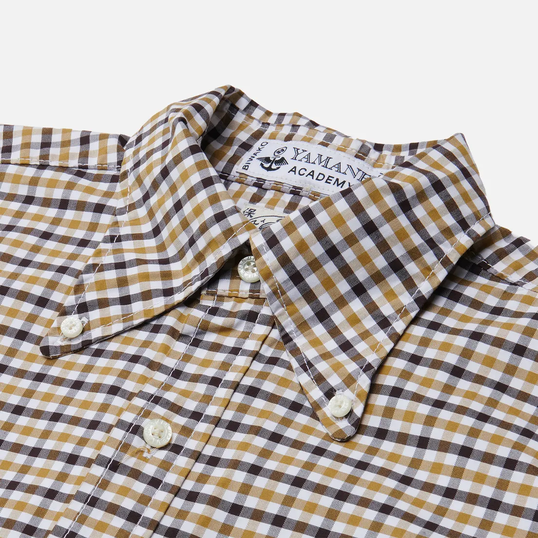 Evisu Мужская рубашка Nashville 3 Button-Down Check
