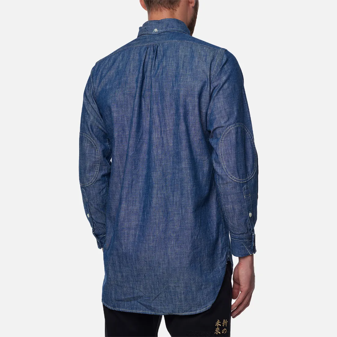 Evisu Мужская рубашка Nashville 3 Button-Down Chambray