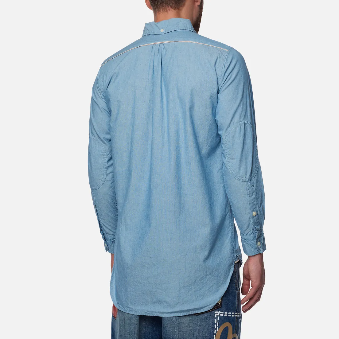 Evisu Мужская рубашка Nashville 3 Selvedge Chambray