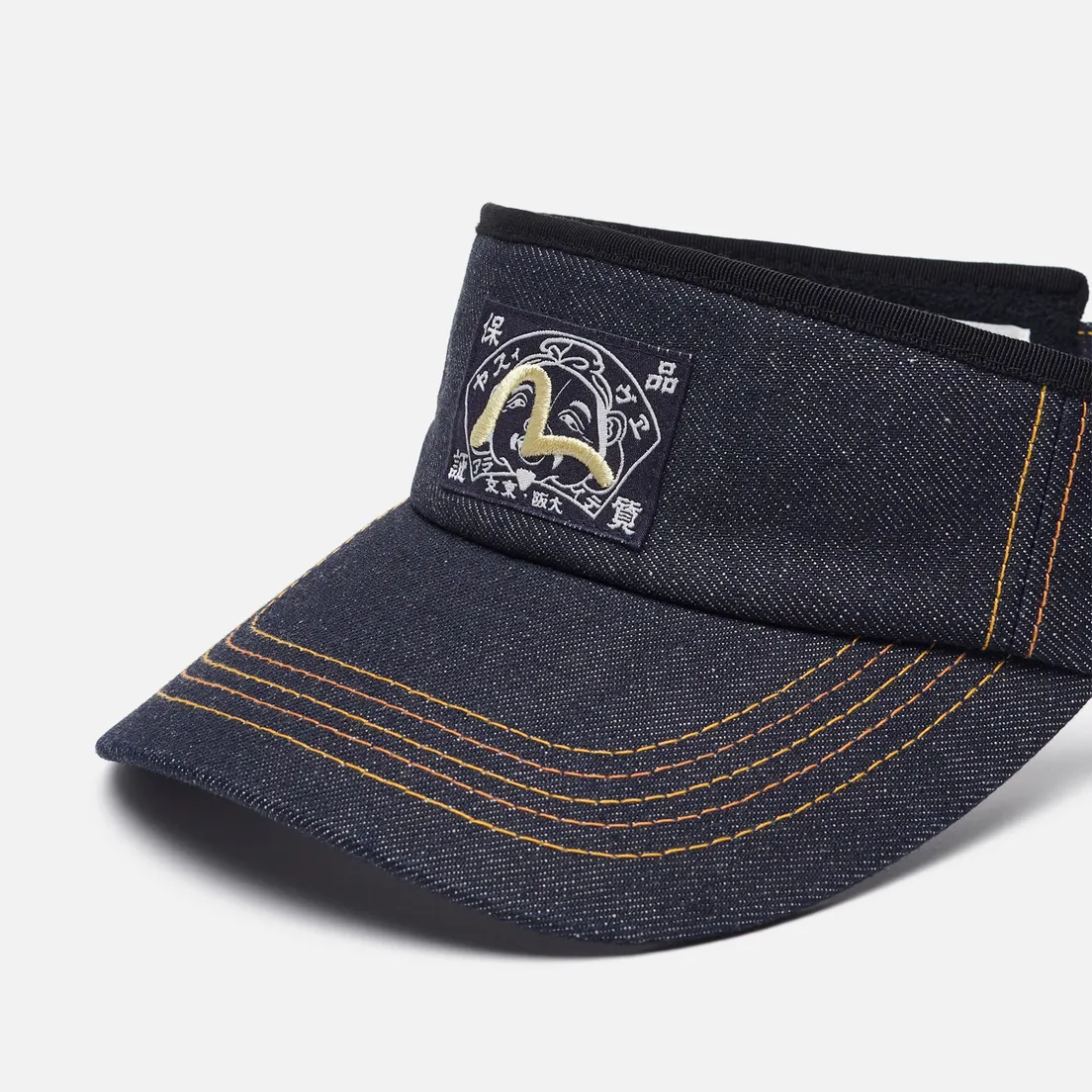 Evisu Кепка Sun Visor Kamone Denim