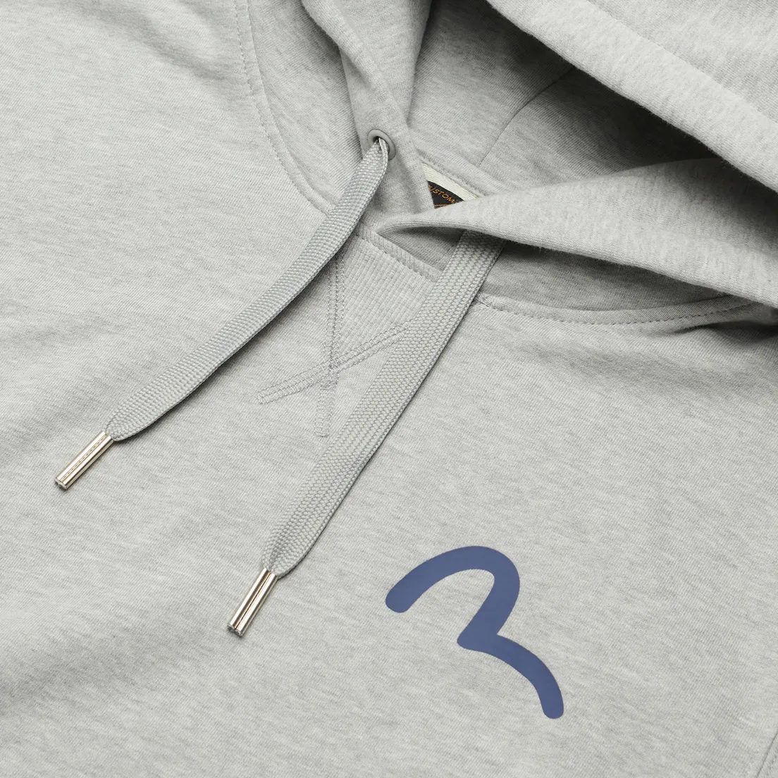 Evisu Мужская толстовка Basic Hooded Seagull Print