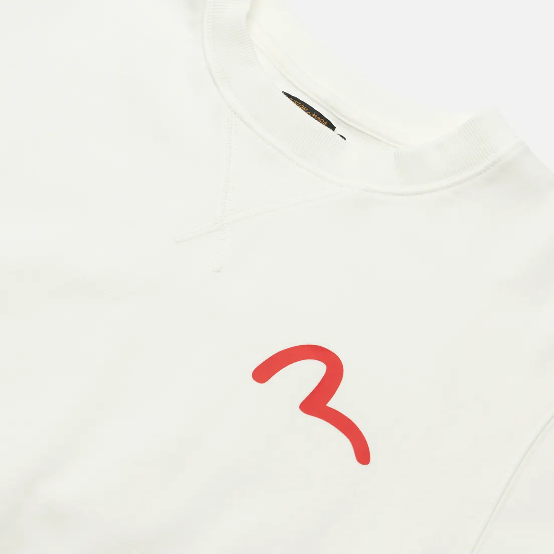 Evisu Мужская толстовка Basic Crew Neck Seagull Printed