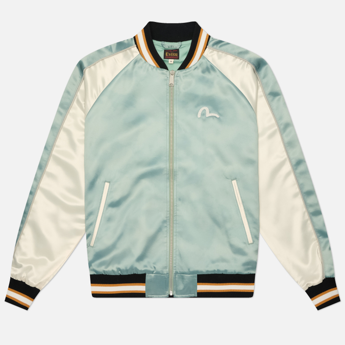Мужская куртка бомбер Evisu Vintage Faded Souvenir