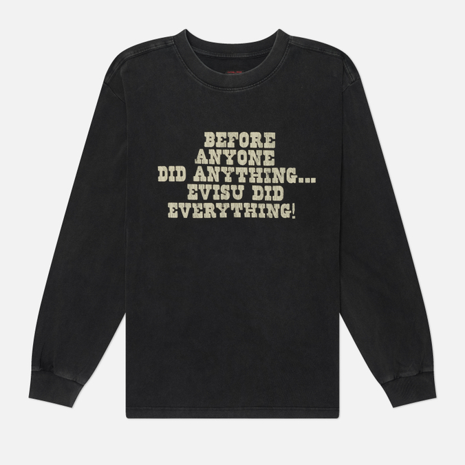 Мужской лонгслив Evisu Vintage Evisu Patch