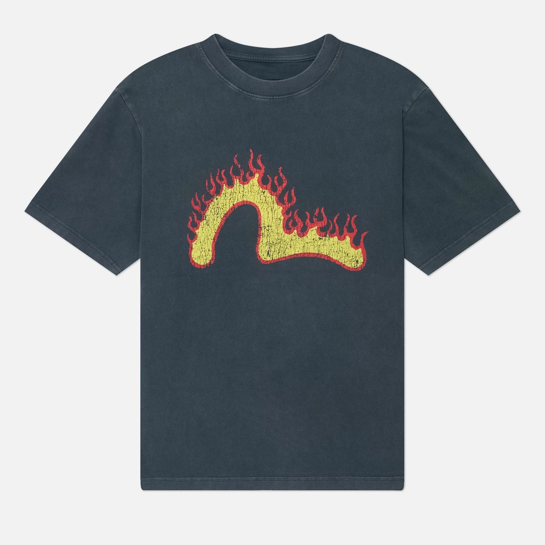 Evisu Мужская футболка Vintage Bold Seagull