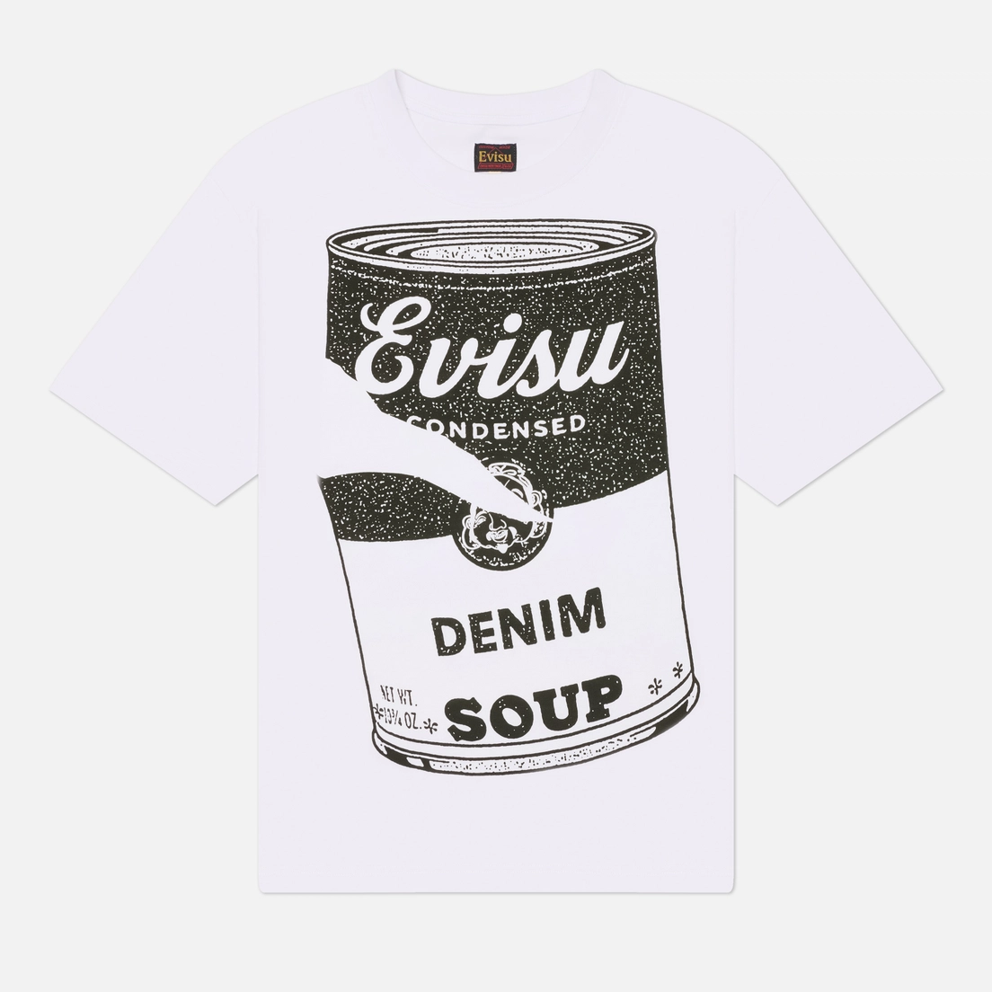 Evisu Мужская футболка Vintage Denim Soup