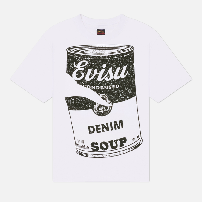 Мужская футболка Evisu Vintage Denim Soup