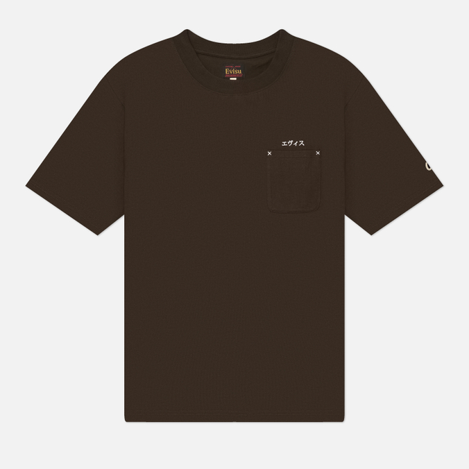Мужская футболка Evisu Vintage Mini Logo Pocket