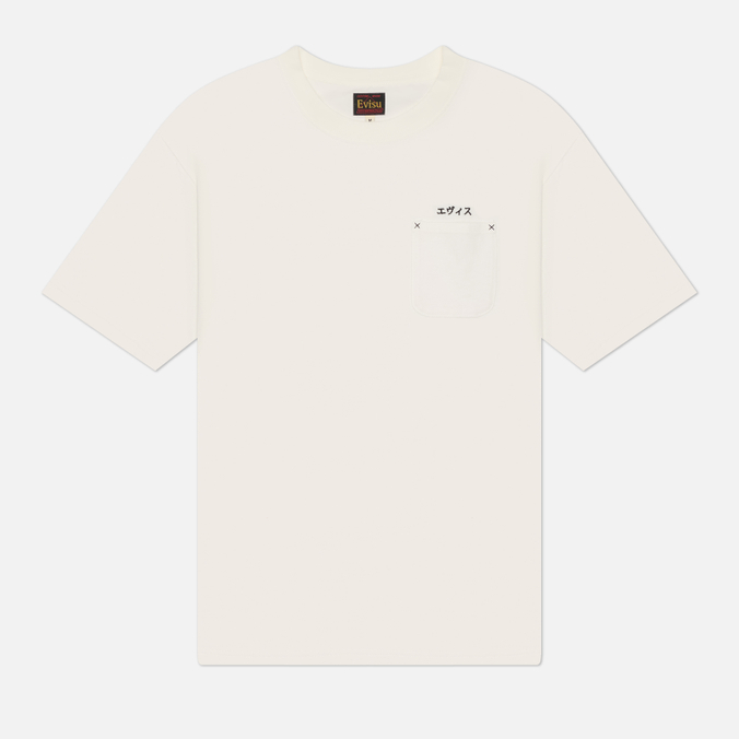Мужская футболка Evisu Vintage Mini Logo Pocket