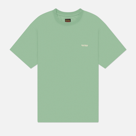 Мужская футболка Evisu Vintage 1991 Barcode, цвет зелёный, размер XL