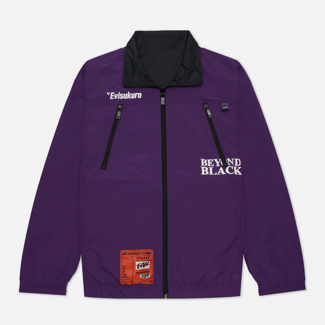 Evisu Мужская куртка Reversible Worker Kuro Workware Label