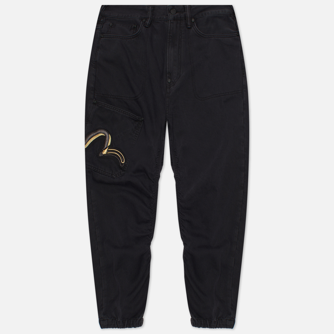 Evisu Мужские брюки Duo Seagull Embroidered Side Pockets