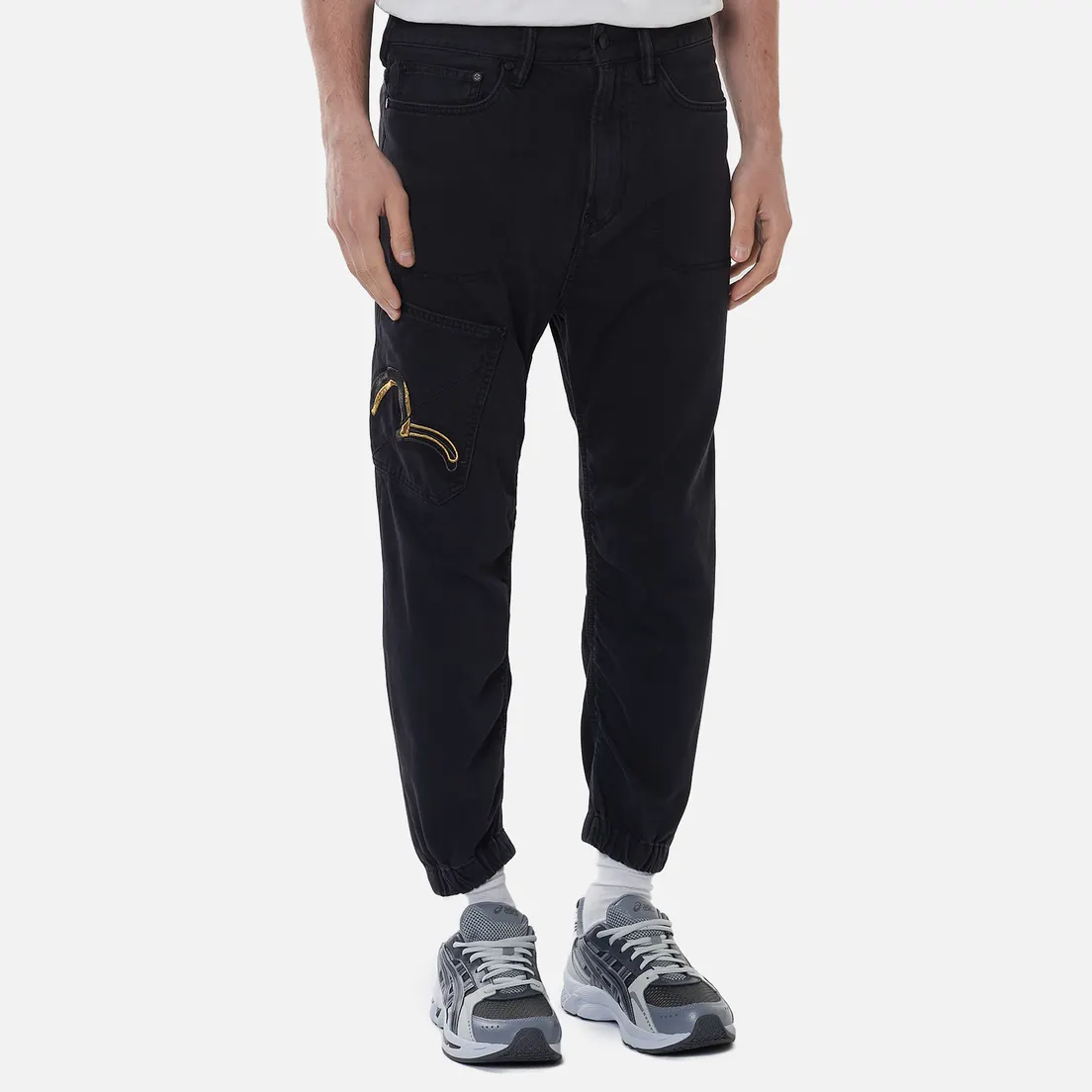 Evisu Мужские брюки Duo Seagull Embroidered Side Pockets
