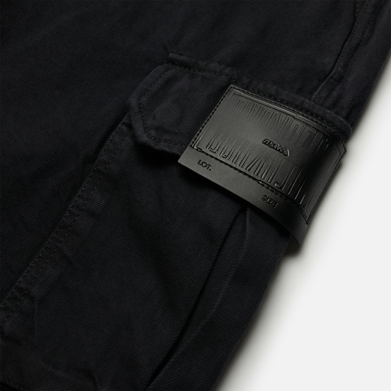 Мужские брюки Evisu Embossed Seagull Baggy Black