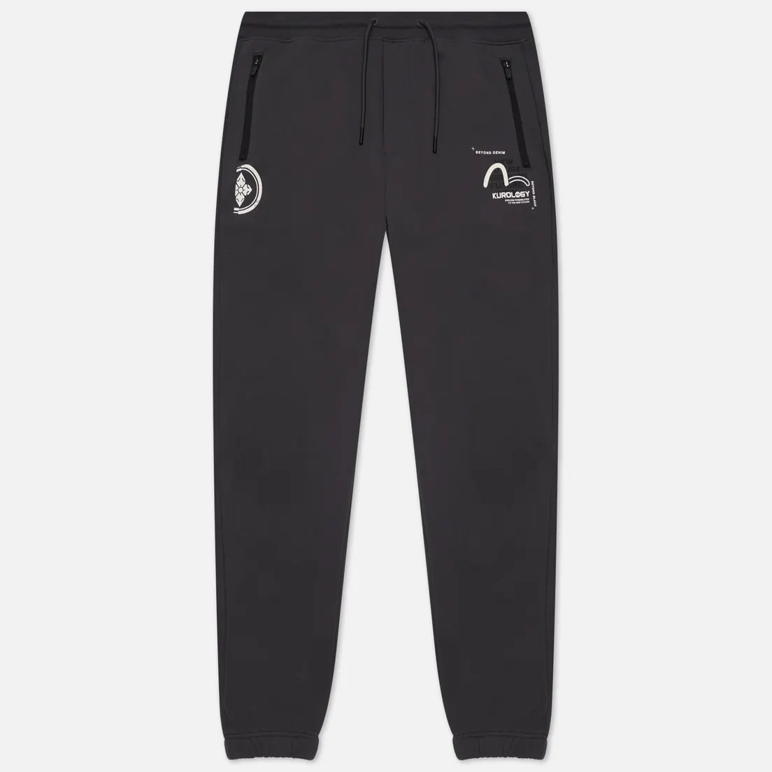 Evisu Мужские брюки Kamon & Seagull Zip Pockets