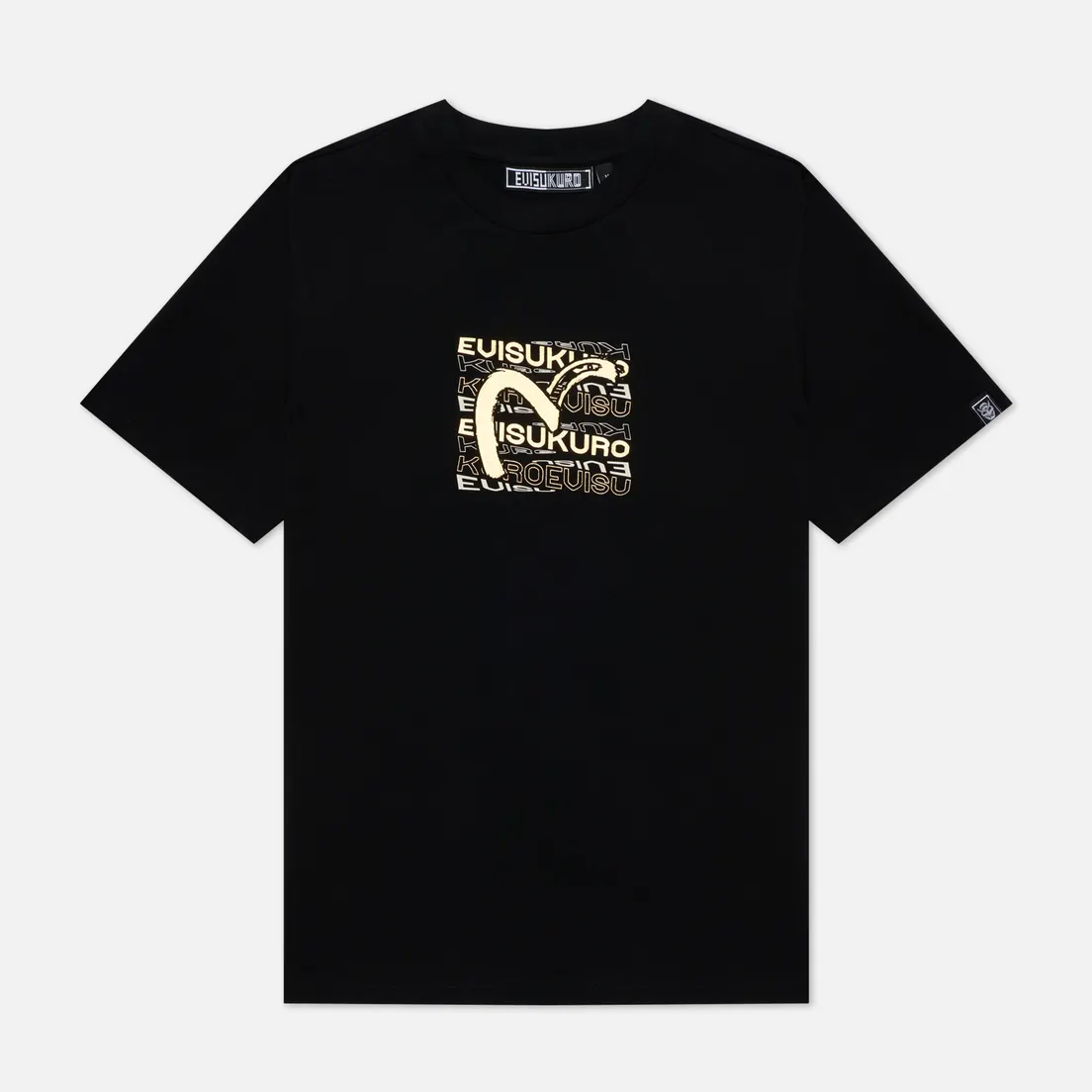 Evisu Мужская футболка Brushed Seagull & Hannya Skull