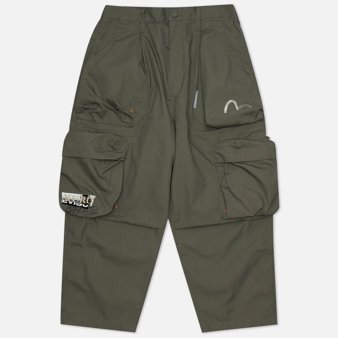 Evisu Мужские брюки Evisukuro 3D Balloon Fit Cargo