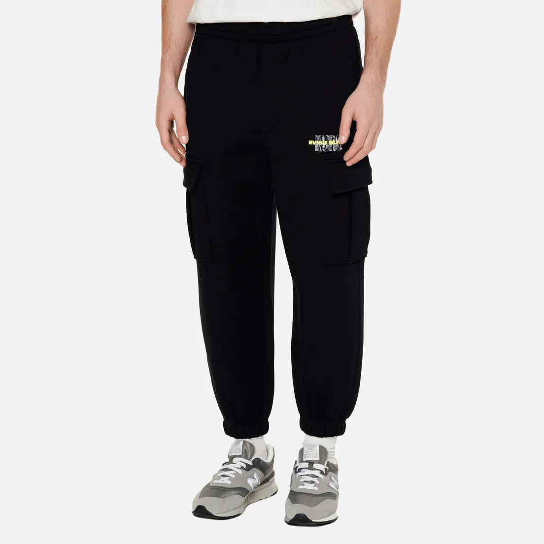Evisu Мужские брюки Evisukuro Panelled Seagull