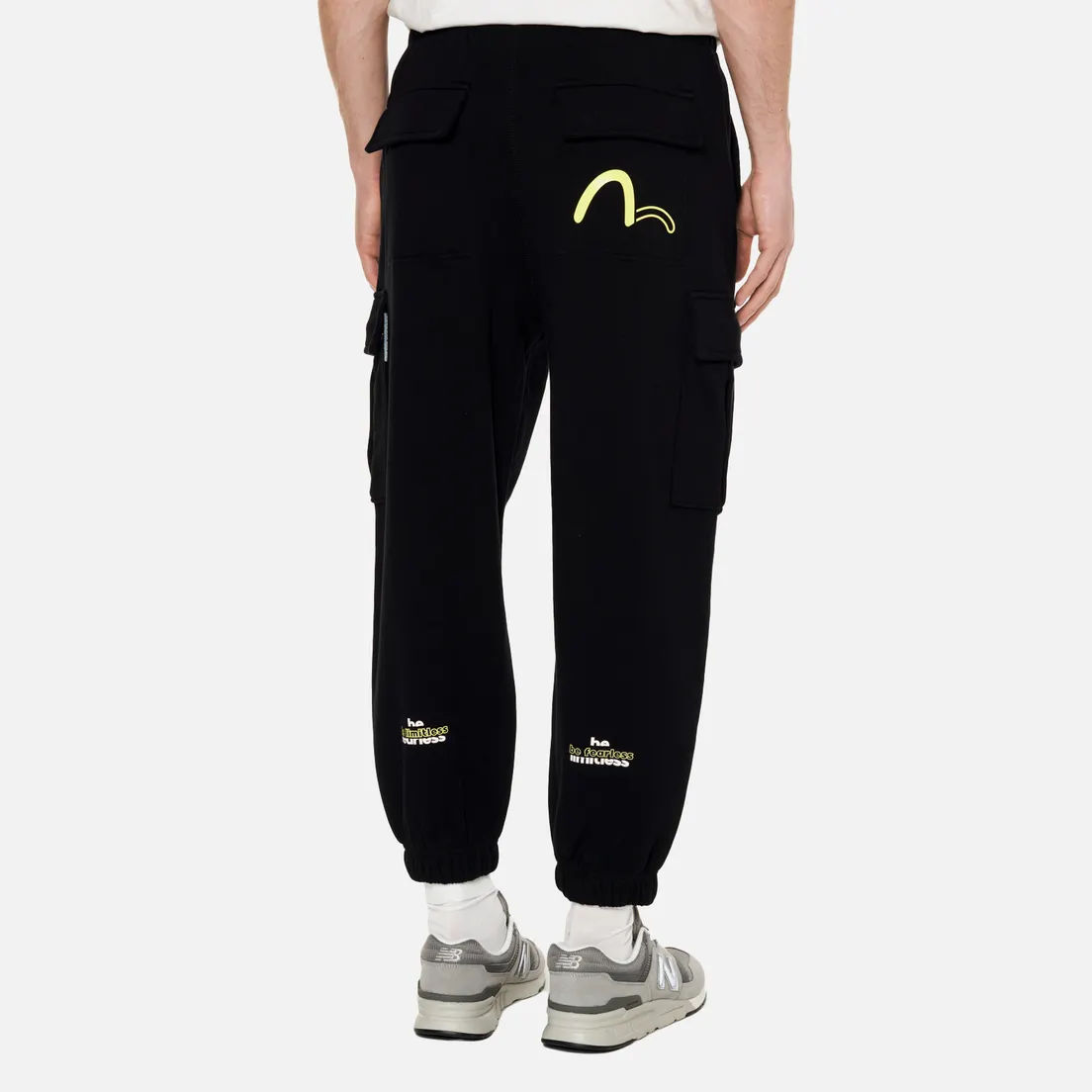Evisu Мужские брюки Evisukuro Panelled Seagull