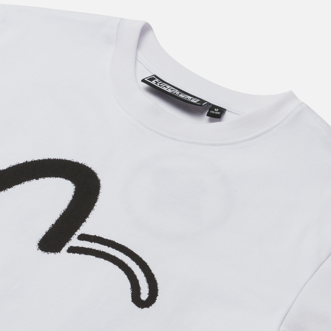 Мужская футболка Evisu, цвет белый, размер L 2ESGNM2TS568XXCT-BWHT Evisukuro Oversized Seagull - фото 2