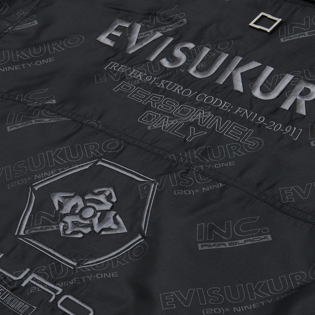 Evisu Мужская куртка бомбер Evisukuro All Over Print MA-2